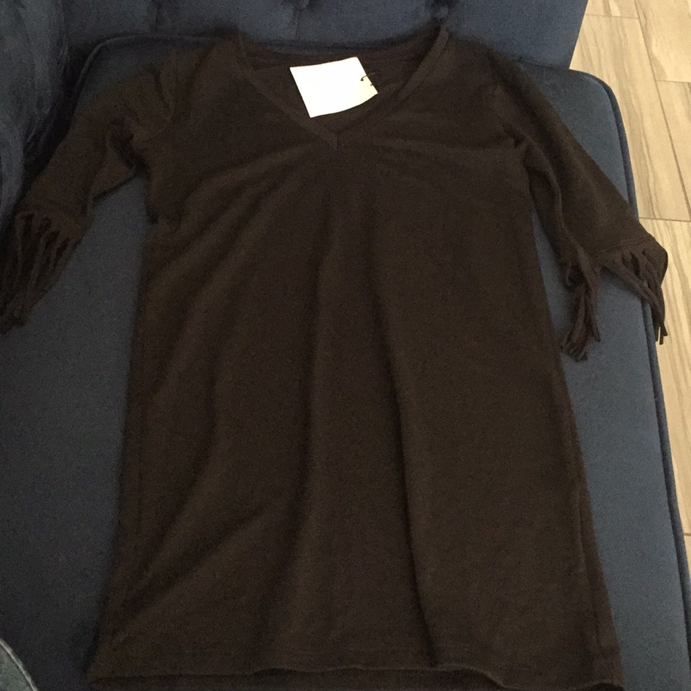 SOLD Serena Fringe Dress - Picture 2 of 6